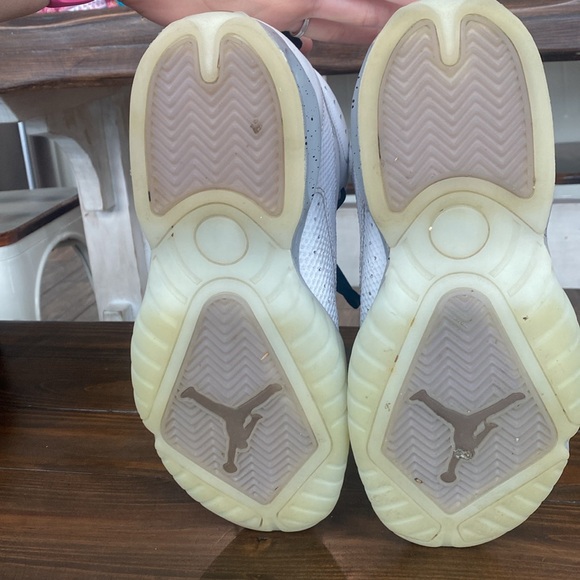 Nike Air Jordan Lift Off Men’s Basketball Shoes Size 9.5 White Black Wolf Grey - Picture 13 of 14